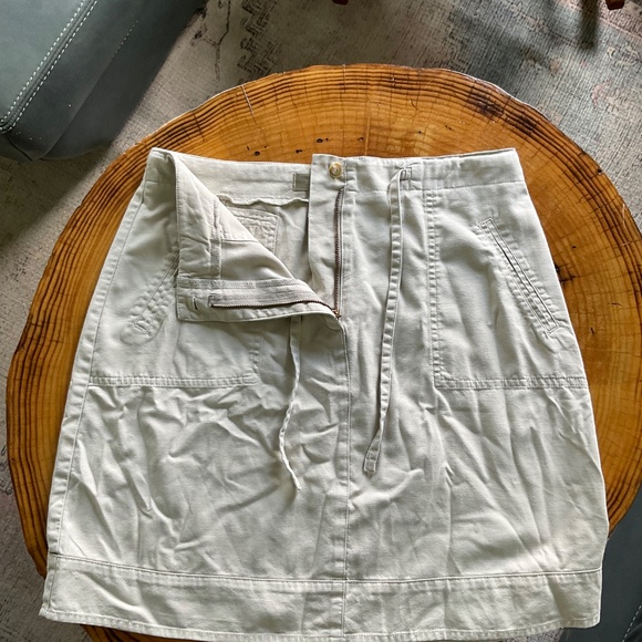 The Territory Ahead Tan Beige Khaki Skirt w/ Pockets Women’s Size 8 - Picture 3 of 8